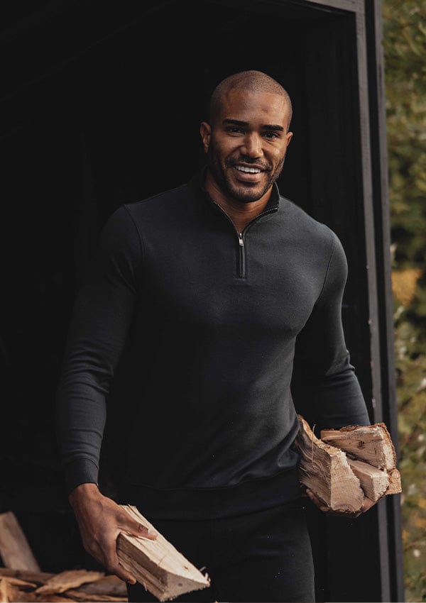 Custom The Normal Brand Puremeso Weekend Quarter Zip - Corporate Gifts