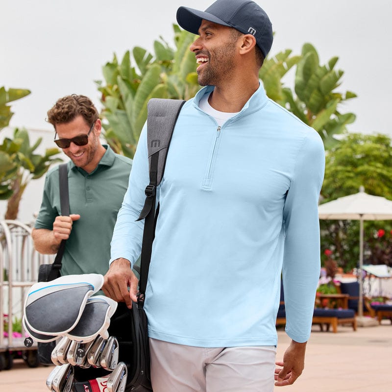 Custom Travis Mathew Men's Onward 1/4-Zip - Corporate Gifts