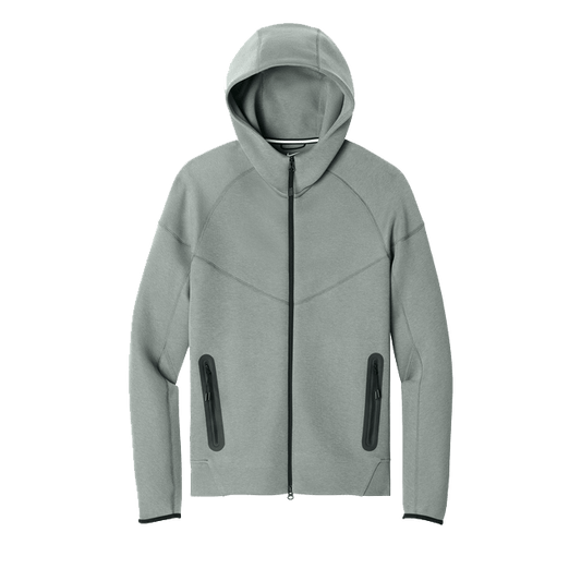 Dark Grey Heather / SM Custom Men's Nike Tech Fleece Full-Zip Hoodie - Corporate Gifts