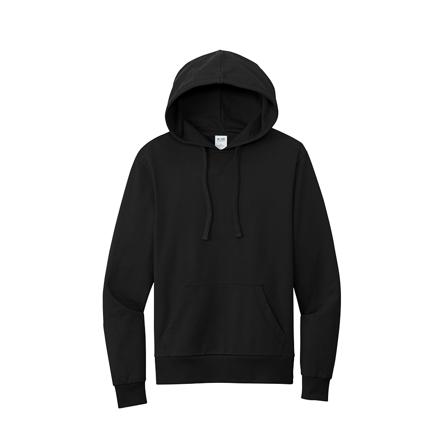 Deep Black / SM Custom Allmade Unisex Organic French Terry Pullover Hoodie - Corporate Gifts