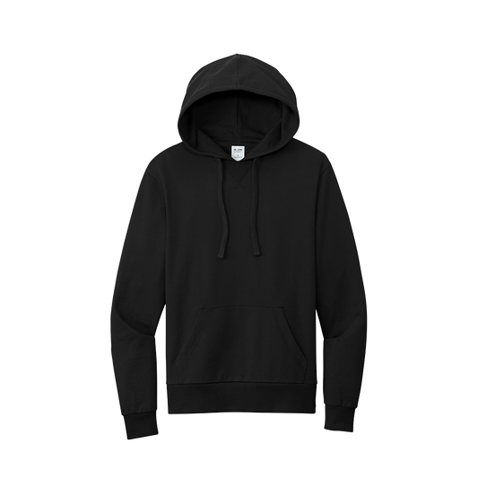 Deep Black / SM Custom Allmade Unisex Organic French Terry Pullover Hoodie - Corporate Gifts
