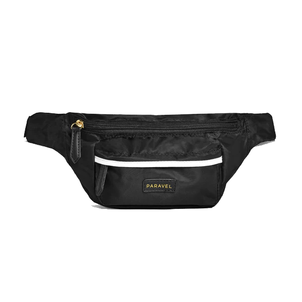 Derby Black Custom Paravel Fold-Up Belt Bag