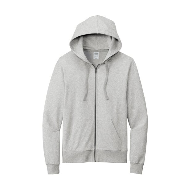 Granite Grey Heather / SM Custom Allmade Unisex Organic French Terry Full-Zip Hoodie - Corporate Gifts