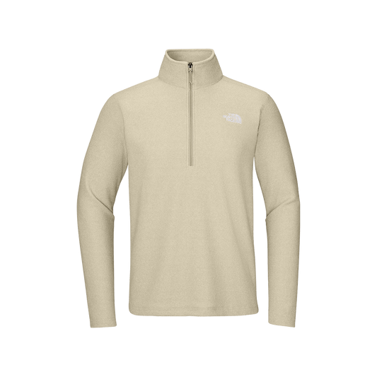 Gravel Heather / S Custom The North Face Men's Textured Pine Grove 1/2-Zip - Corporate Gifts