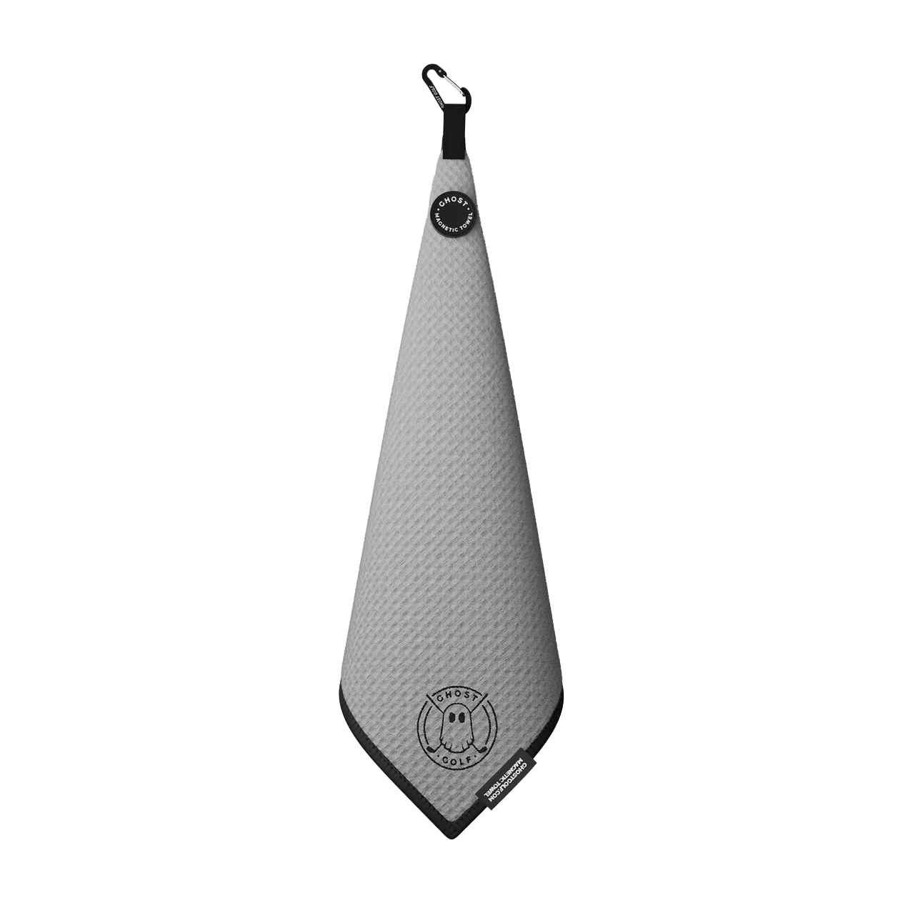 Grey Custom Ghost Golf Magnetic Towel - Corporate Gifts
