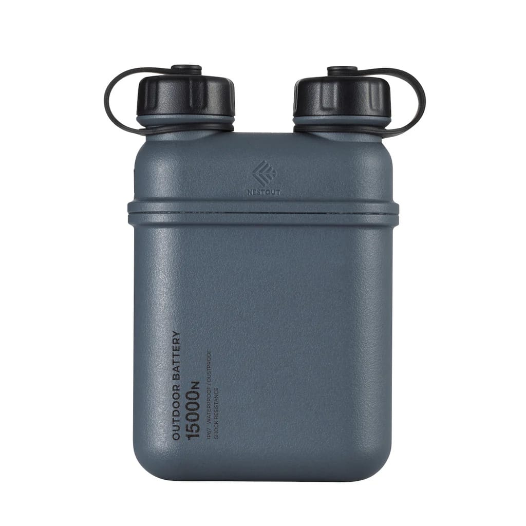 Grey Custom Nestout Outdoor 15000Ah Powerbank - Corporate Gifts