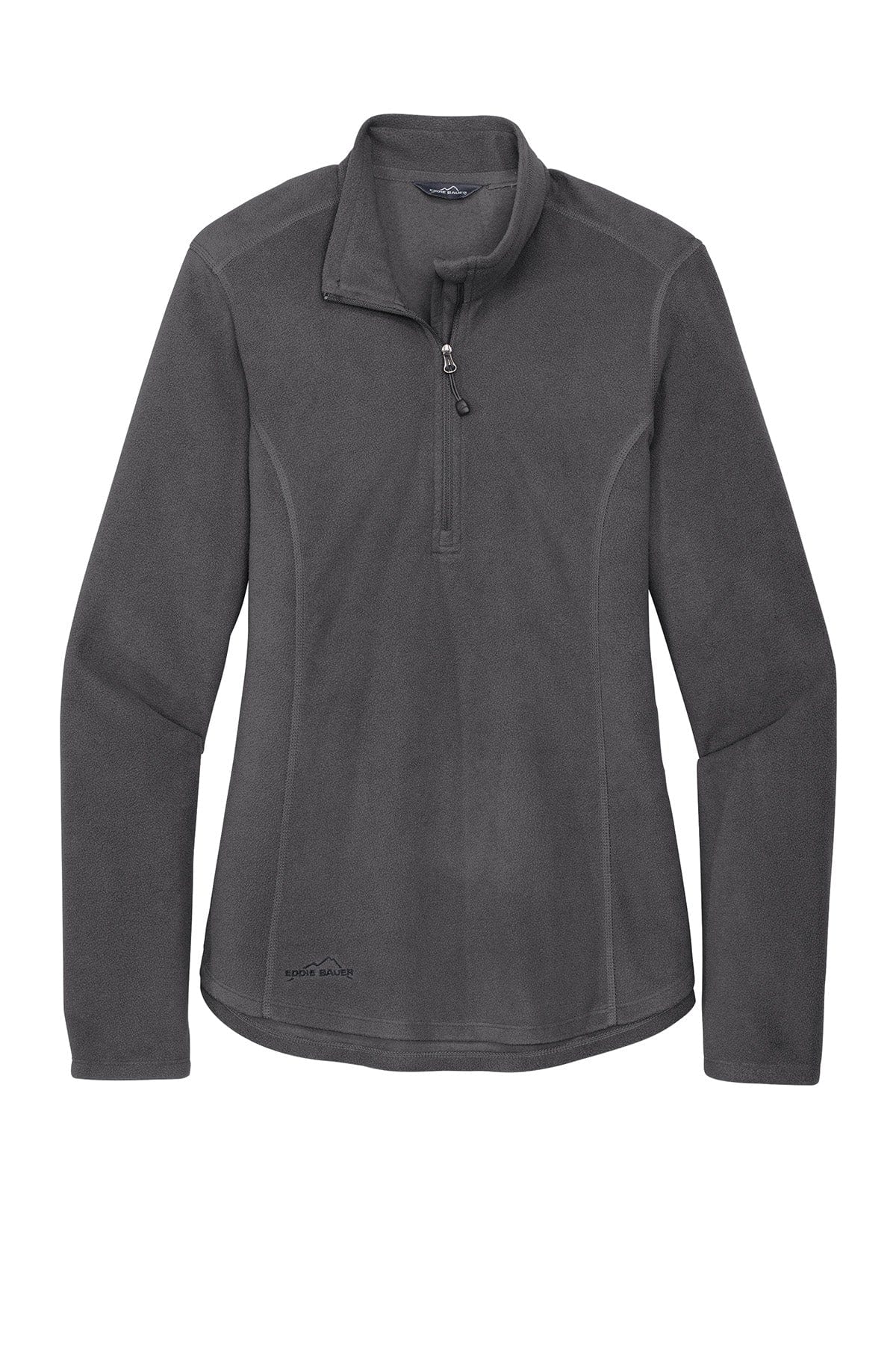 Grey Steel / Women's / XS Custom Eddie Bauer Half-Zip Microfleece Jacket