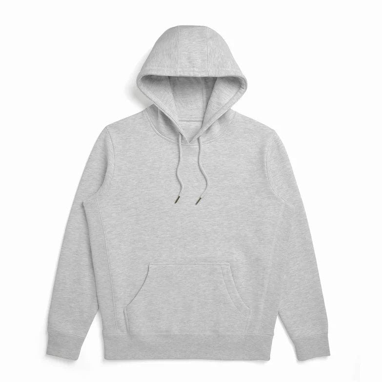 Heather Grey / XS Custom Original Favorites Organic Cotton Hooded Sweatshirt