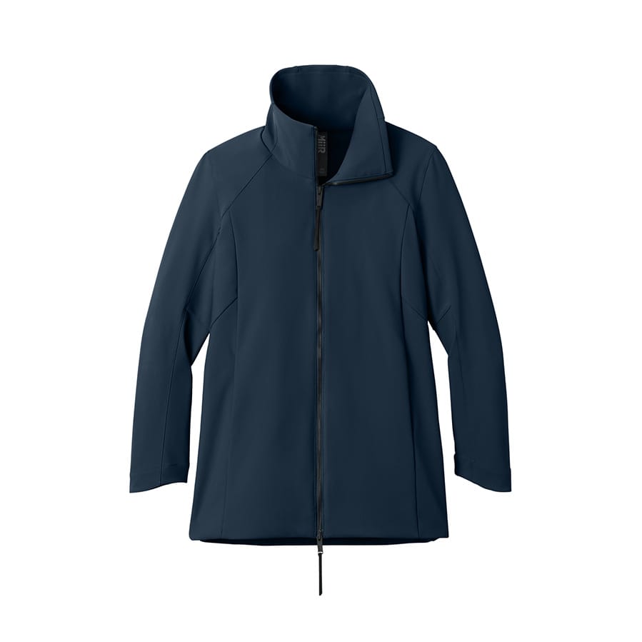 Indigo Navy / XS Custom MiiR Women's Nozawa Full-Zip Soft Shell - Corporate Gifts
