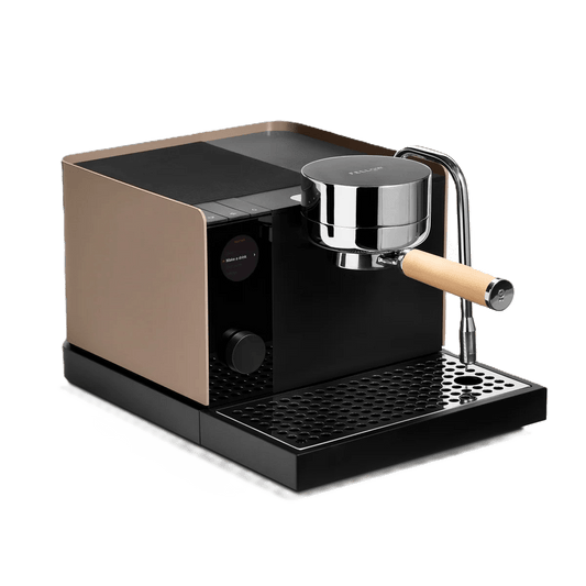 Malted Chocolate / Maple Custom Fellow Series 1 Espresso Machine - Corporate Gifts