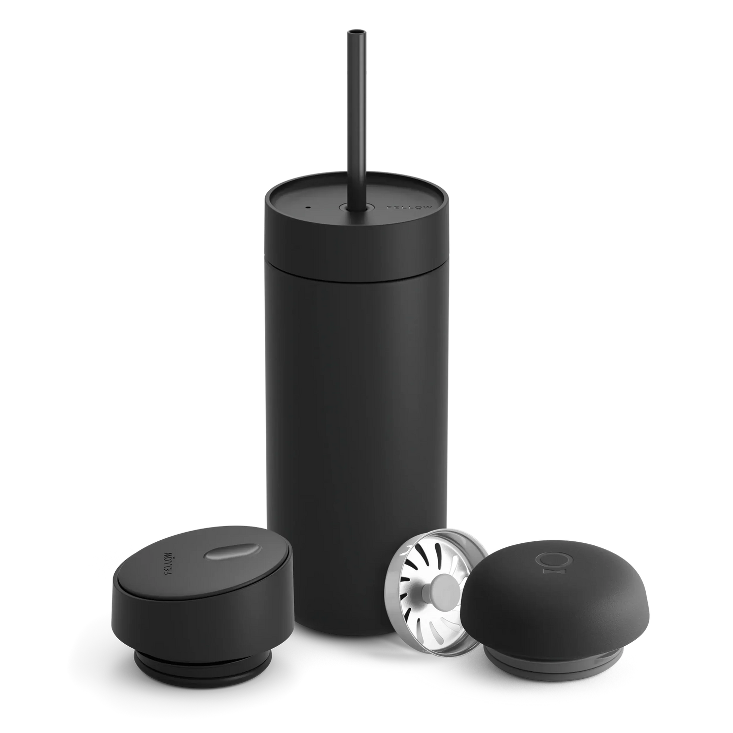 Matte Black Custom Fellow Carter 3-in-1 Lid System - Corporate Gifts