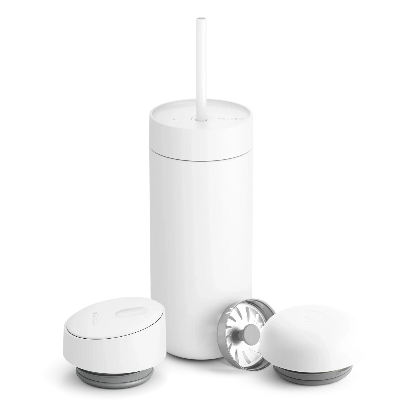 Matte White Custom Fellow Carter 3-in-1 Lid System - Corporate Gifts