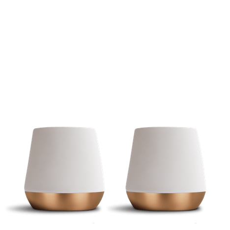 Matte White Custom Fellow Joey Double Wall Ceramic Mugs - 2.3oz - Corporate Gifts