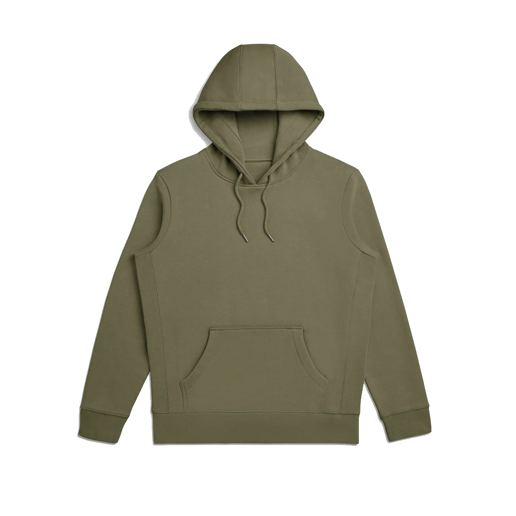 Military Olive / XS Custom Original Favorites Organic Cotton Hooded Sweatshirt