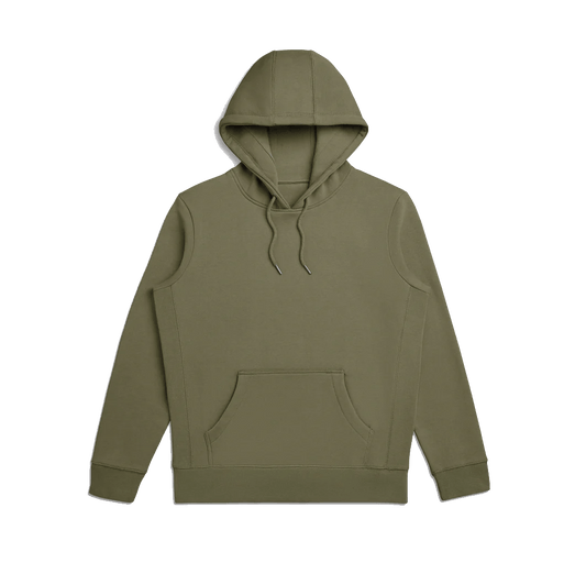 Military Olive / XS Custom Original Favorites Organic Cotton Hooded Sweatshirt