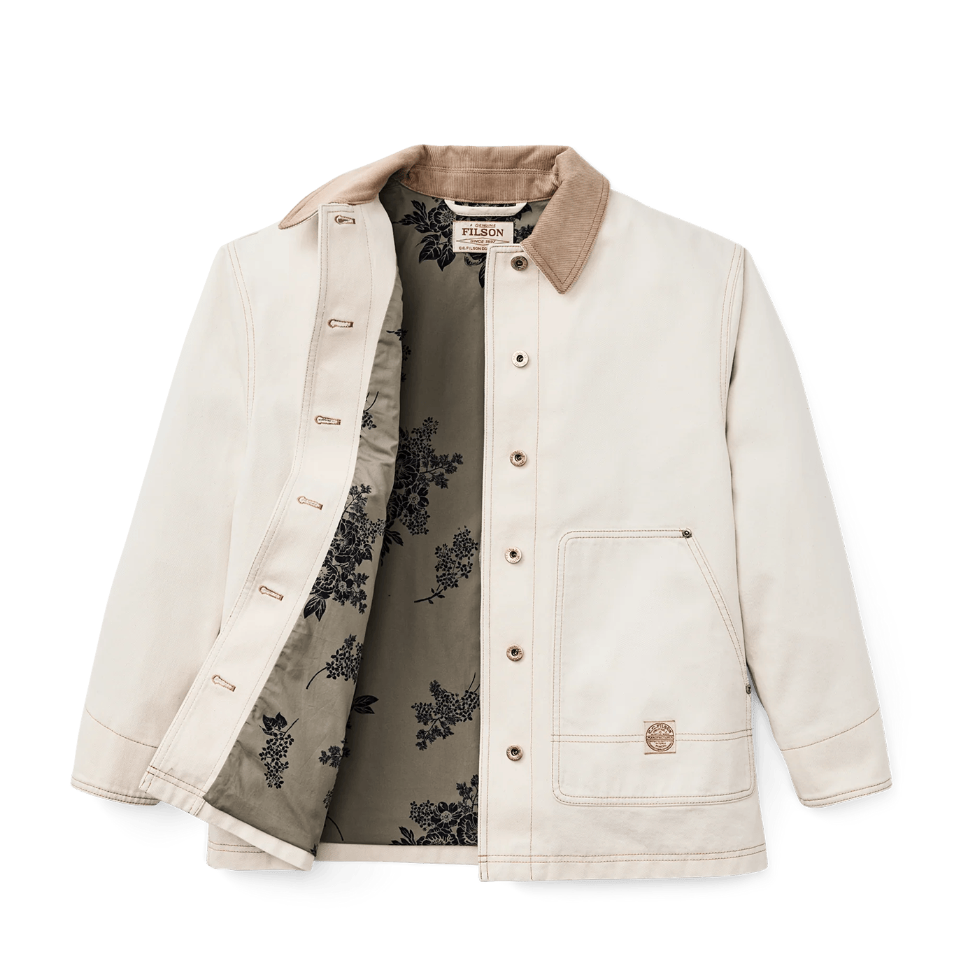 Natural Seed / XS Custom FILSON Women's 11-oz. Denim Barn Coat - Corporate Gifts