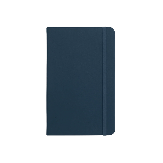 Navy Custom Papier Everyday Lined Notebook - Corporate Gifts