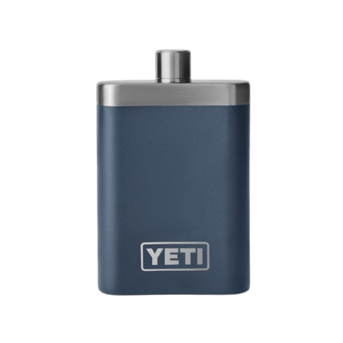 Navy Custom YETI Flask - Corporate Gifts