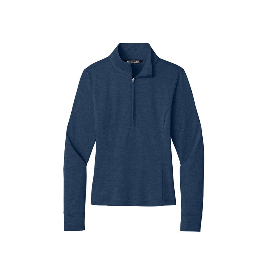 Navy Heather / S Custom Travis Mathew Women's Onward 1/2-Zip - Corporate Gifts