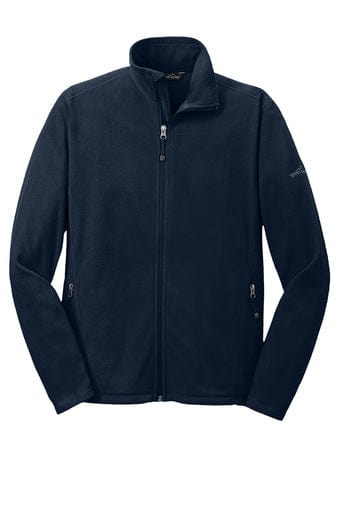 Navy / Men's / XS Custom Eddie Bauer Full-Zip Microfleece Jacket