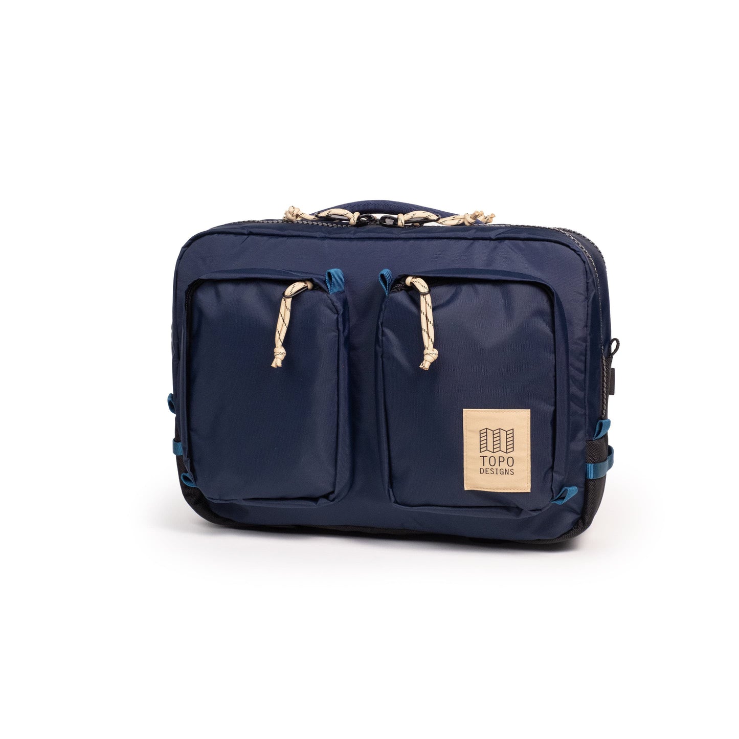 Navy / Sahara Custom Topo Designs Global Briefcase - Corporate Gifts