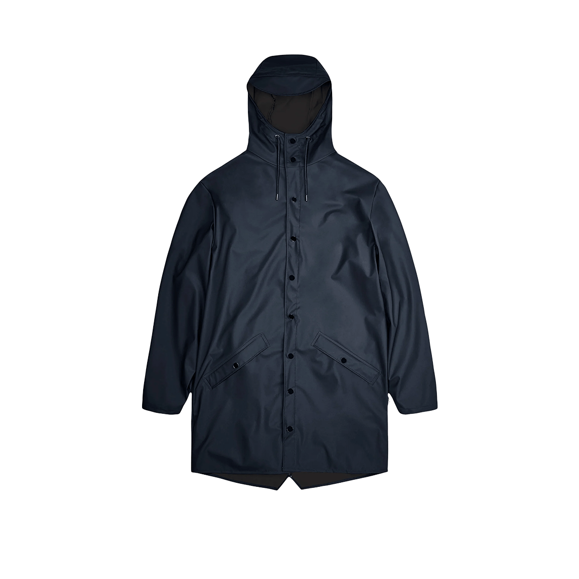 Navy / XS Custom RAINS Long Jacket - Corporate Gifts