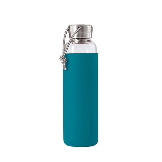 Ocean Custom Black + Blum Glass Water Bottle - Corporate Gifts
