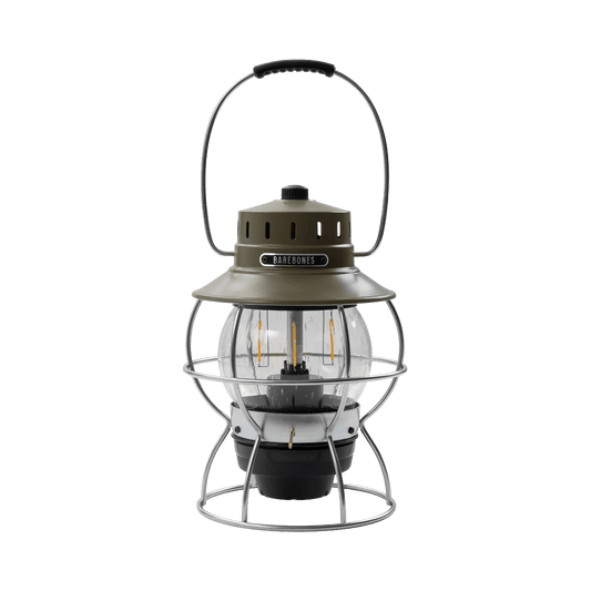 Olive Drab Custom Barebones Railroad Lantern - Corporate Gifts