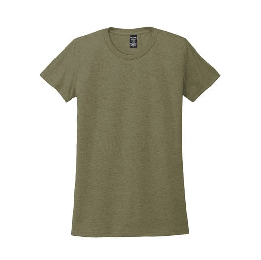 Olive You Green / XS Custom Allmade Women's Tri-Blend Tee - Corporate Gifts