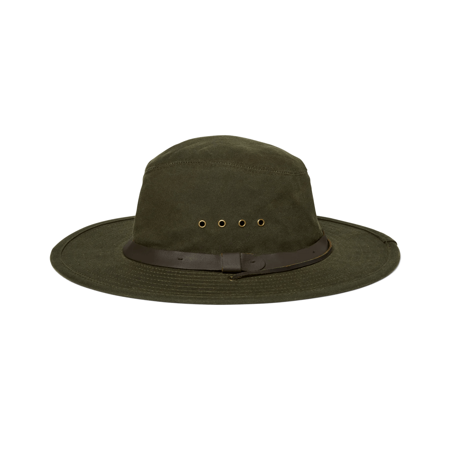 Otter Green Custom FILSON Tin Cloth Bush Hat - Corporate Gifts
