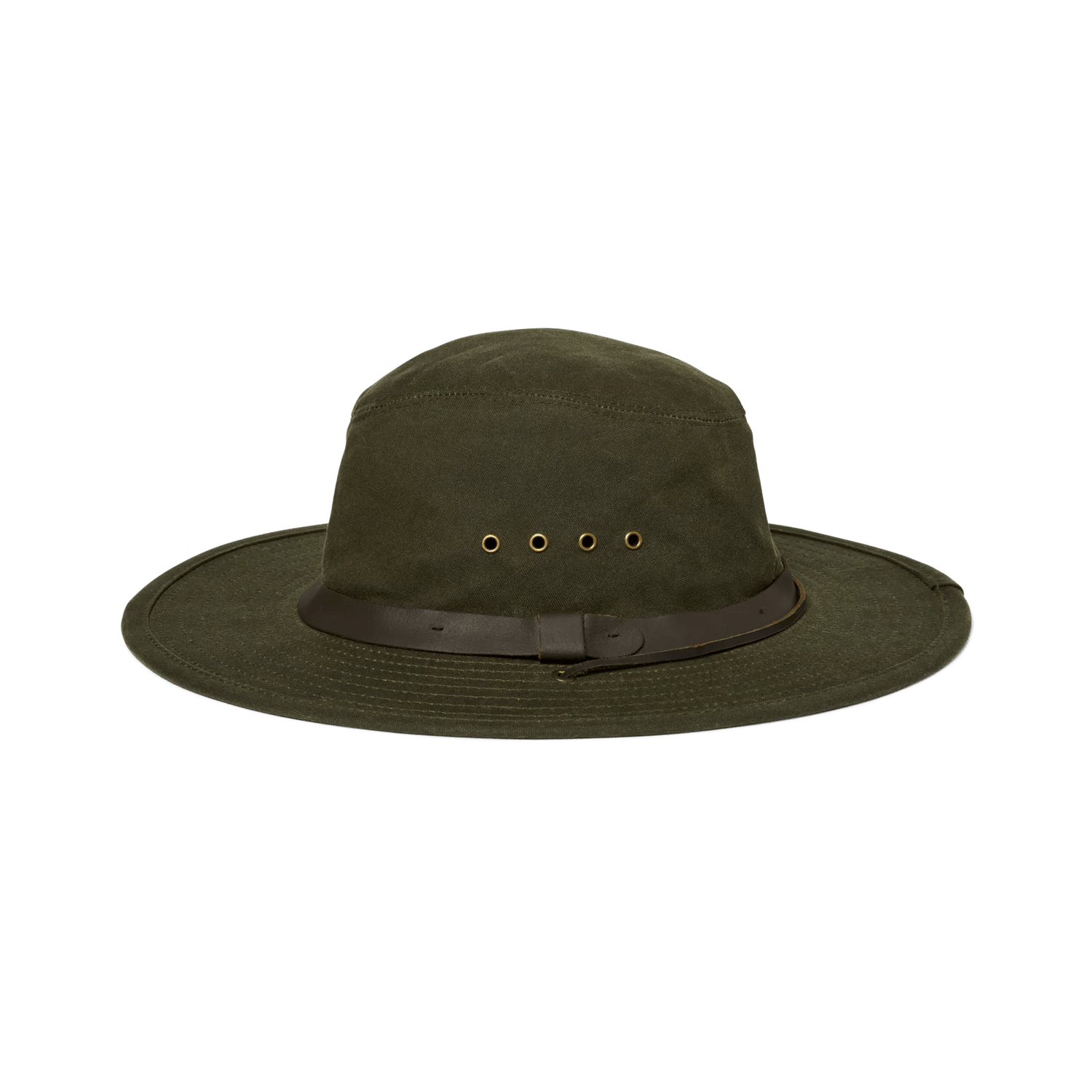 Otter Green Custom FILSON Tin Cloth Bush Hat - Corporate Gifts
