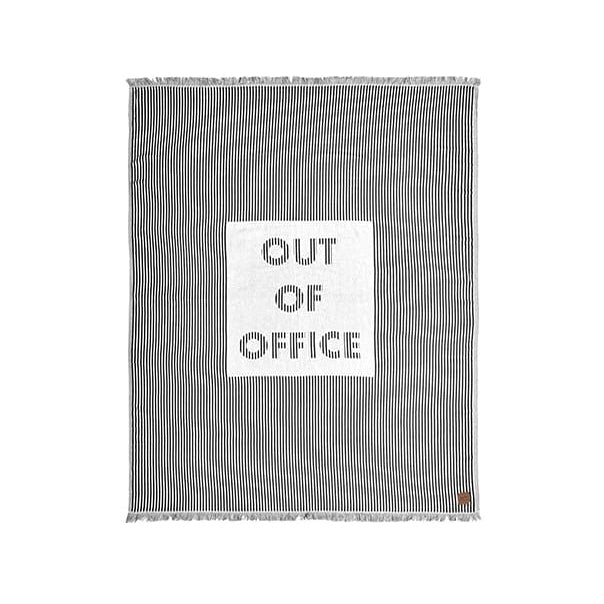 Out of Office Custom Slowtide Driftweave Beach Blanket - Corporate Gifts