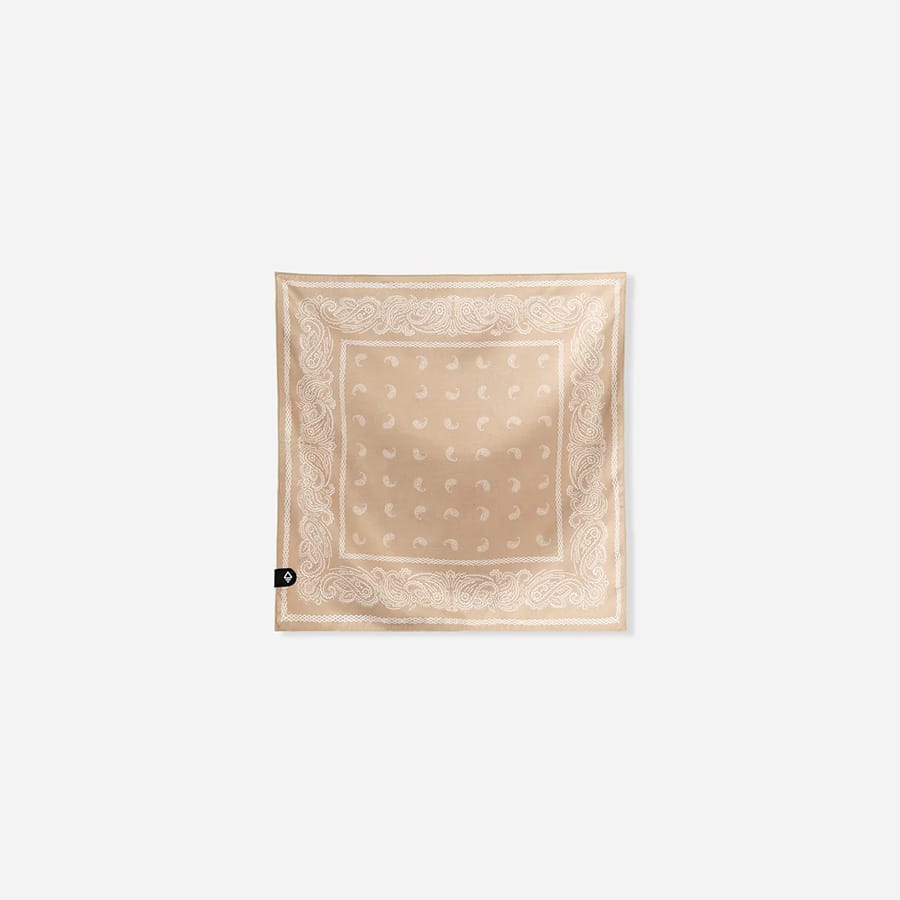 Paisley Tan Custom Nomadix Bandana Towel - Corporate Gifts