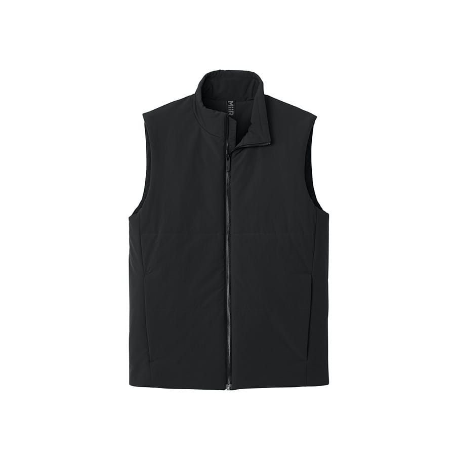 Pitch Black / XS Custom MiiR Men's Sashiko Stretch Puffy - Corporate Gifts