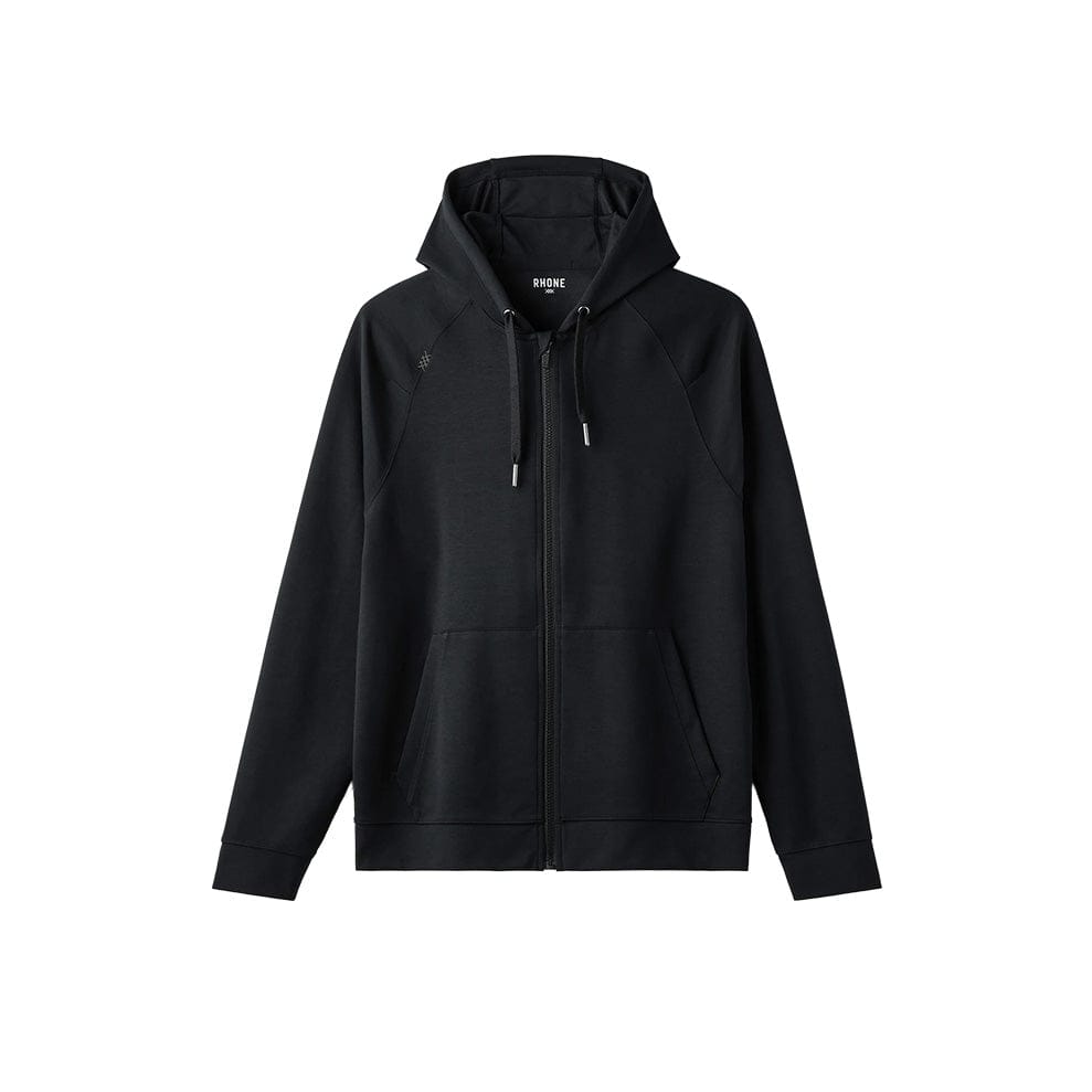 Pure Black / S Custom Rhone DreamState Men's Full Zip Hoodie - Corporate Gifts