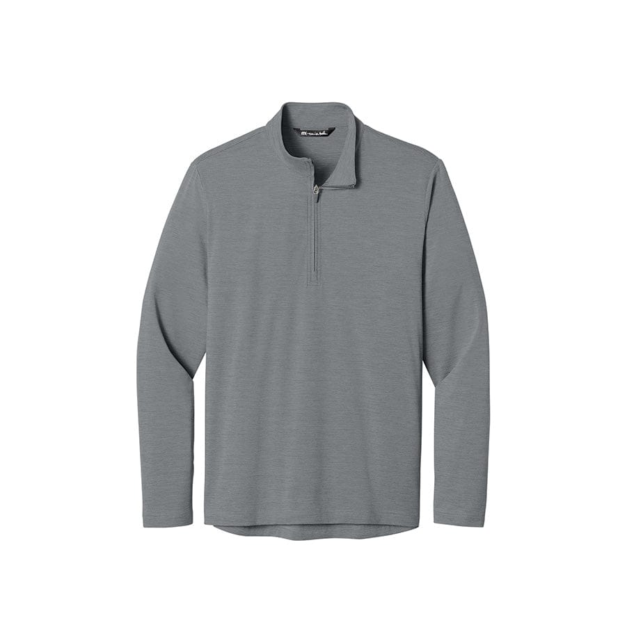 Quiet Shade Grey Heather / S Custom Travis Mathew Men's Onward 1/4-Zip - Corporate Gifts