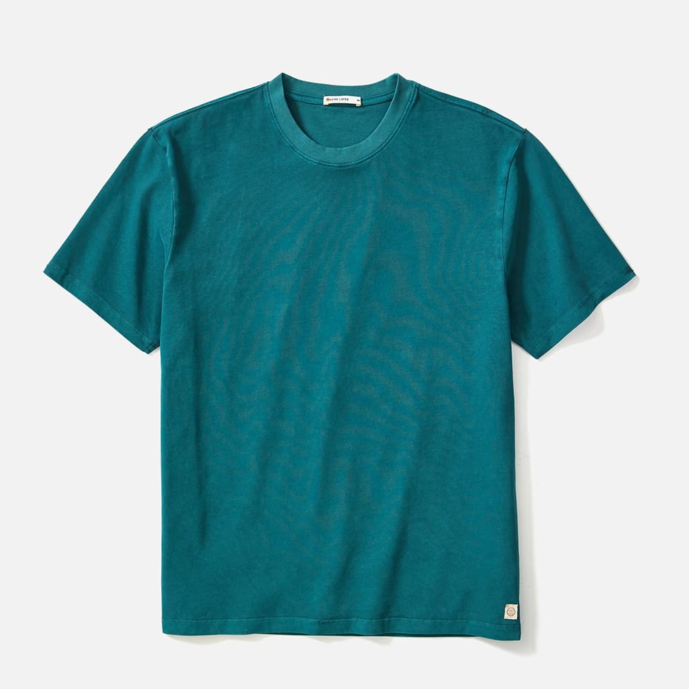 Rain Forest / 3XL Custom Marine Layer Men's Luxe Jersey Relaxed Tee - Corporate Gifts