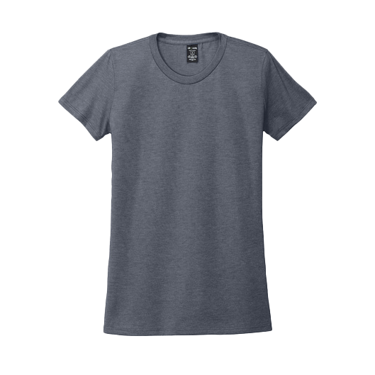 Rebel Blue / XS Custom Allmade Women's Tri-Blend Tee - Corporate Gifts