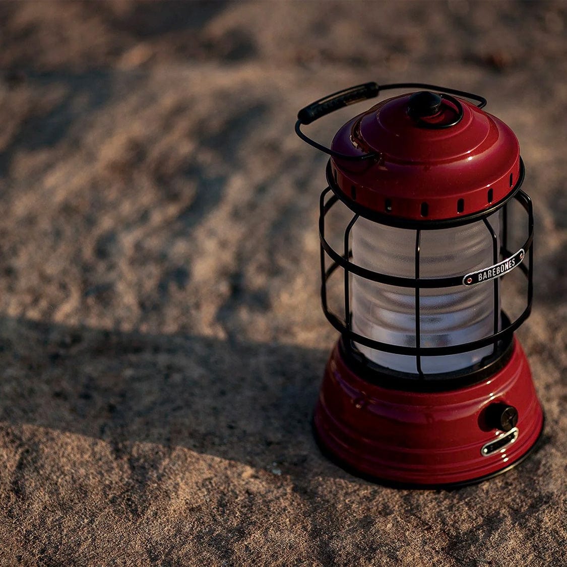 Red Custom Barebones Forest Lantern - Corporate Gifts