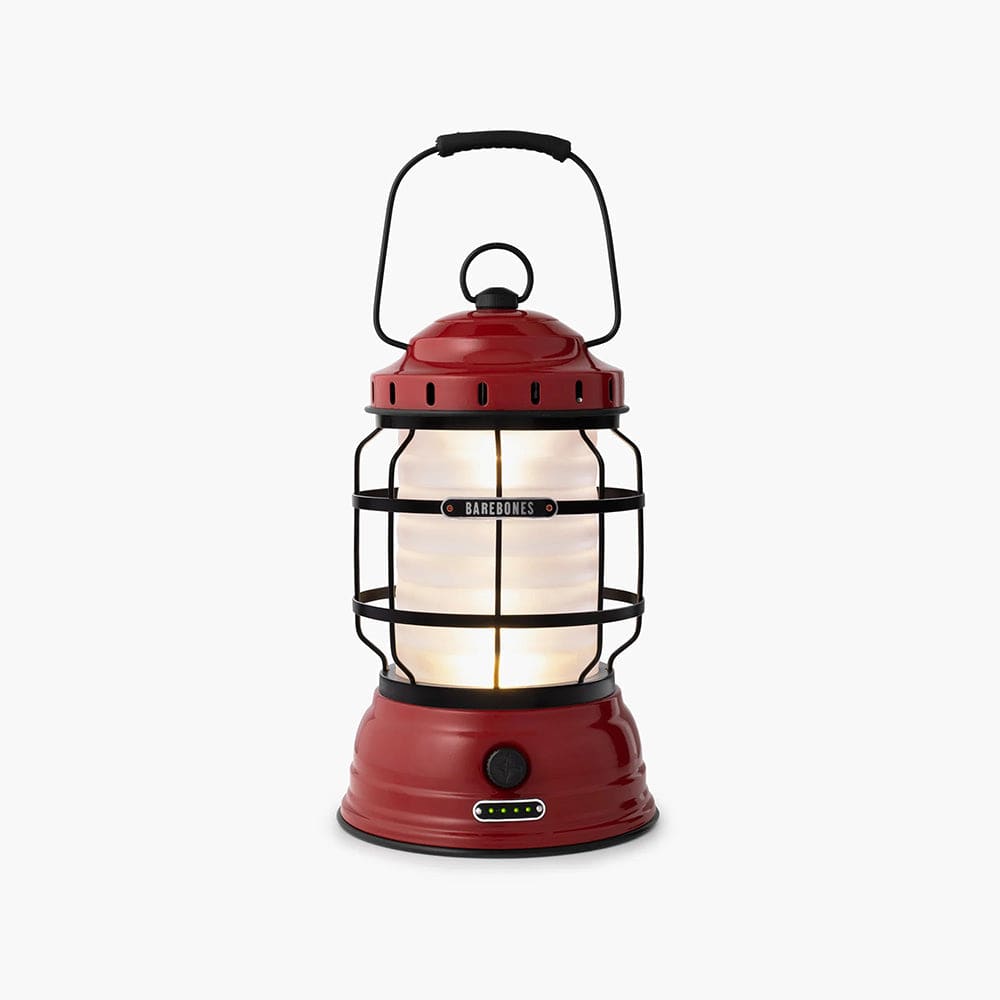 Red Custom Barebones Forest Lantern - Corporate Gifts