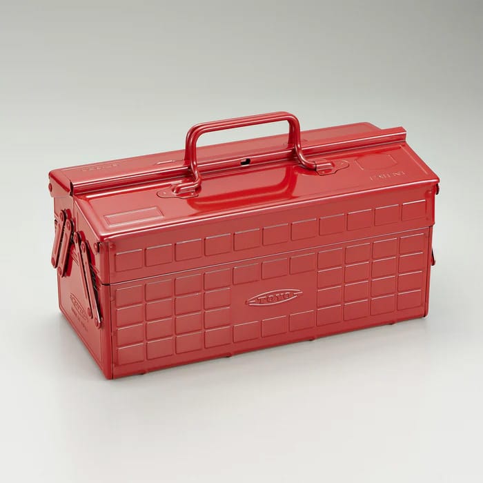 Red Custom Toyo Steel Cantilever Toolbox ST-350 - Corporate Gifts