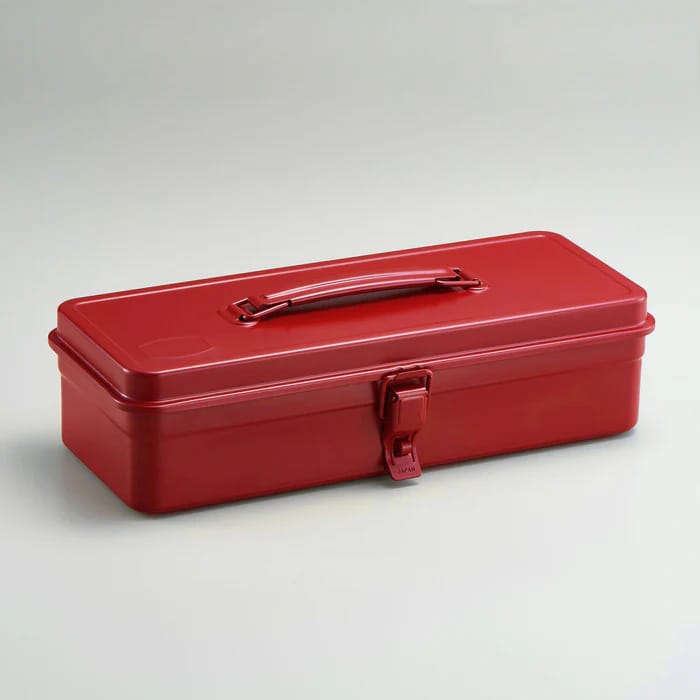 Red Custom Toyo Steel Toolbox T-320 - Corporate Gifts