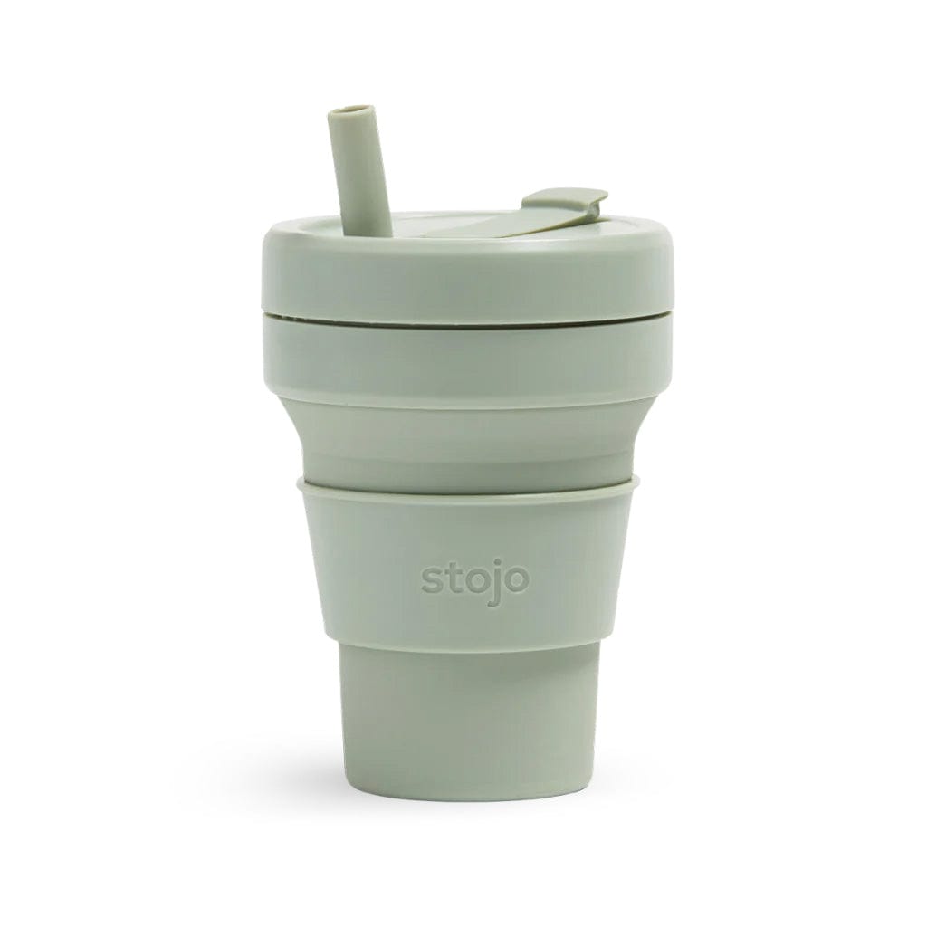 Sage / 16oz Custom Stojo Travel Cup
