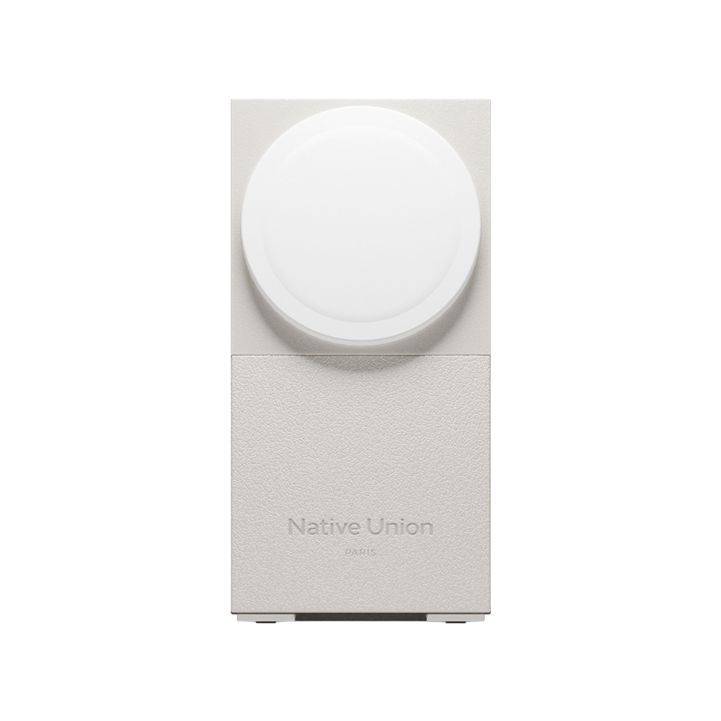 Sandstone Custom Native Union Rise 2-IN-1 Qi2 Wireless Charger - Corporate Gifts