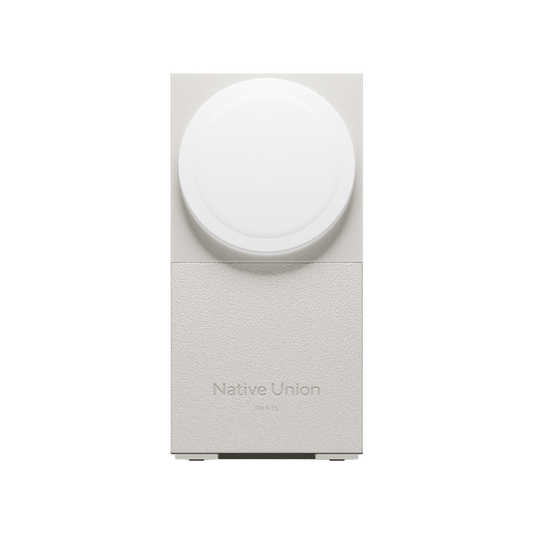 Sandstone Custom Native Union Rise 2-IN-1 Qi2 Wireless Charger - Corporate Gifts
