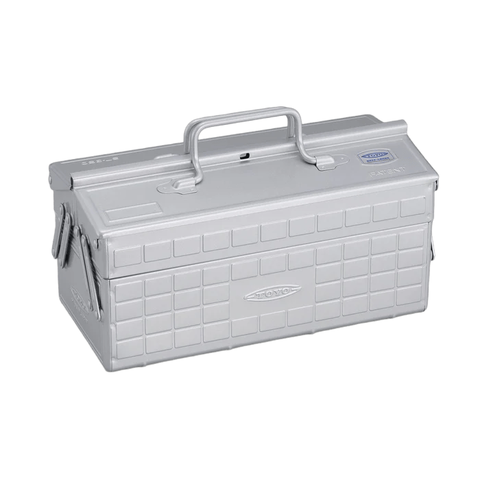 Silver Custom Toyo Steel Cantilever Toolbox ST-350 - Corporate Gifts
