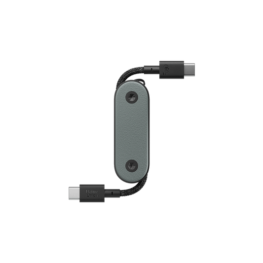 Slate Green Custom Native Union Pocket Cable - Corporate Gifts