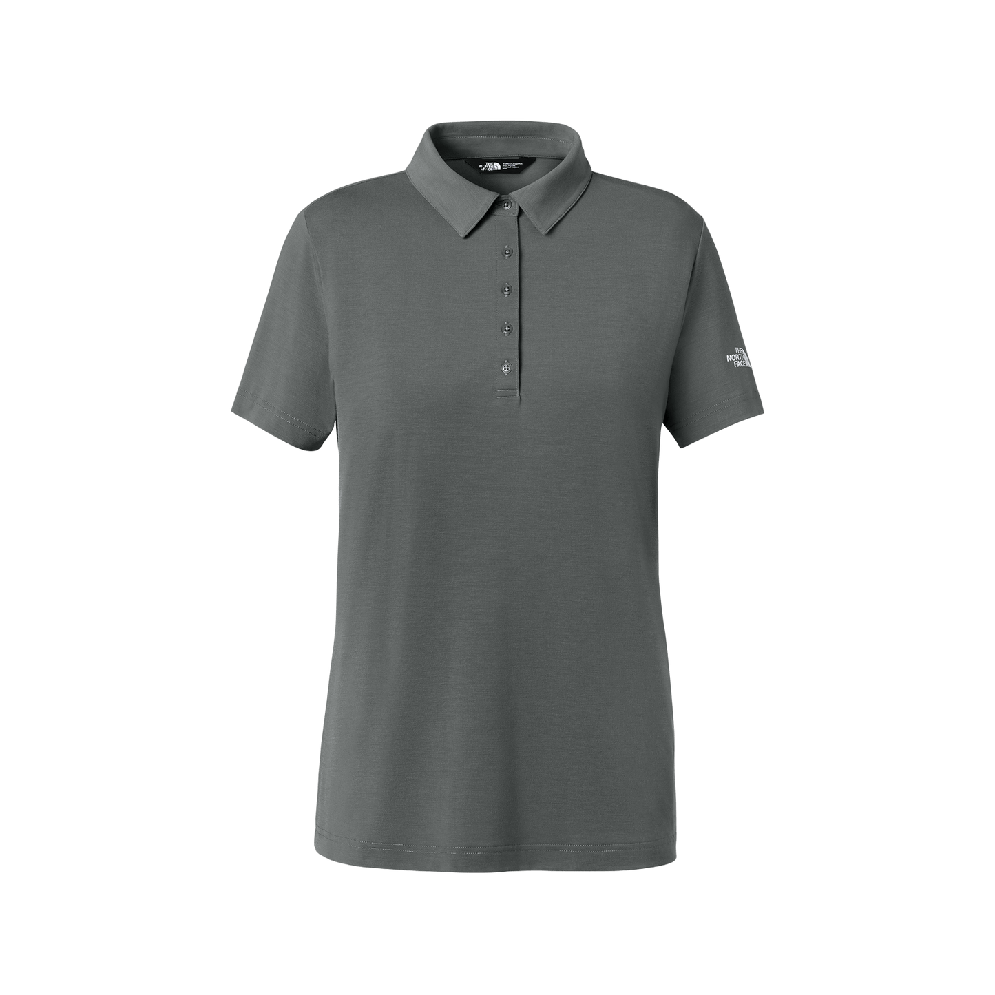 Smoked Pearl Grey / S Custom The North Face Women's Cayon Crest Polo - Corporate Gifts