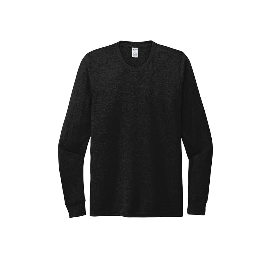 Space Black / SM Custom Allmade Unisex Tri-Blend Long Sleeve Tee - Corporate Gifts