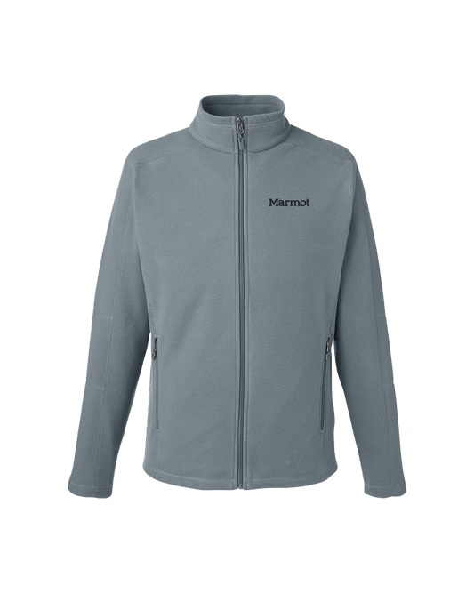 Steel Onyx / SM Custom Marmot Men's Rocklin Fleece Full-Zip Jacket